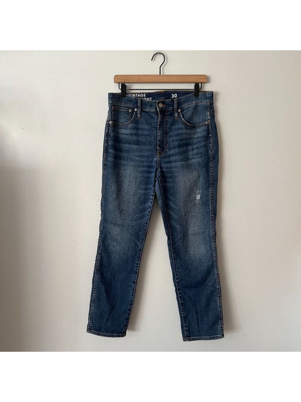 J.Crew 10" Vintage Slim Straight Jeans Women's Size 30